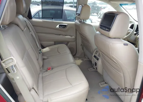 2013 Nissan Pathfinder Platinum z USA, uszkodzony, nr VIN 5N1AR2MNXDC659618